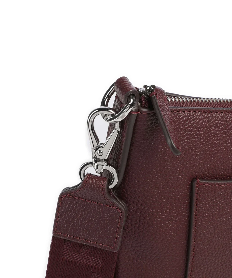 Lauren Ralph Lauren Cameryn 27 Bandolera dark garnet