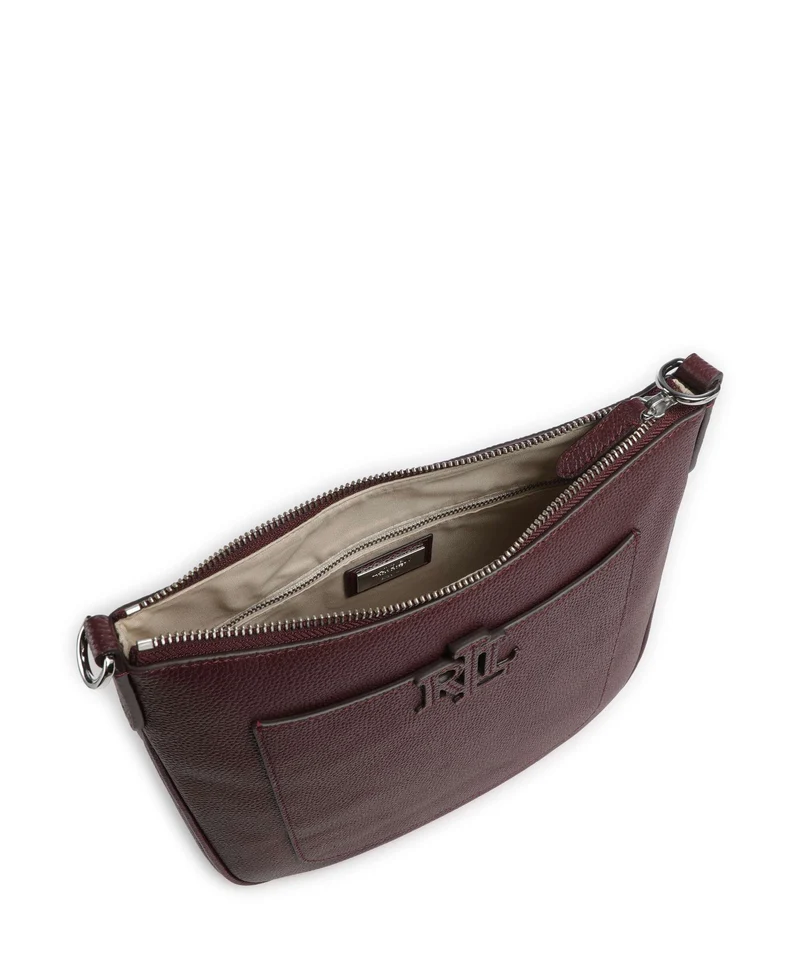 Lauren Ralph Lauren Cameryn 27 Bandolera dark garnet