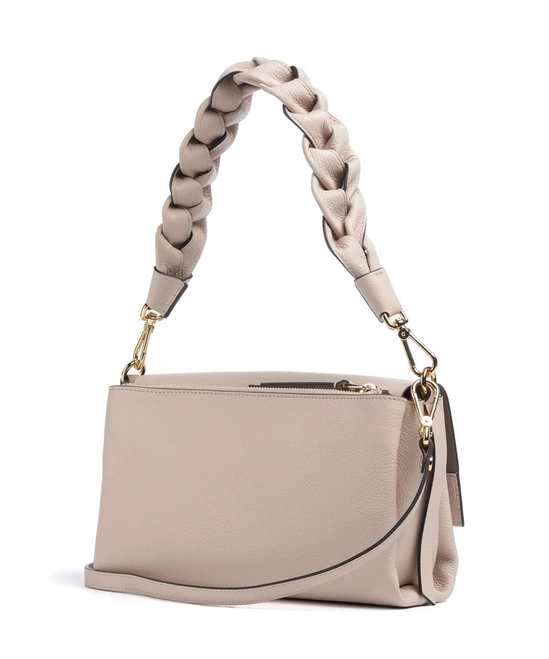Coccinelle Boheme Grana Double Bolso de hombro rosette/warm taupe