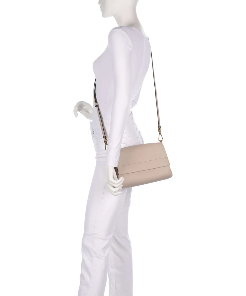 Coccinelle Boheme Grana Double Bolso de hombro rosette/warm taupe