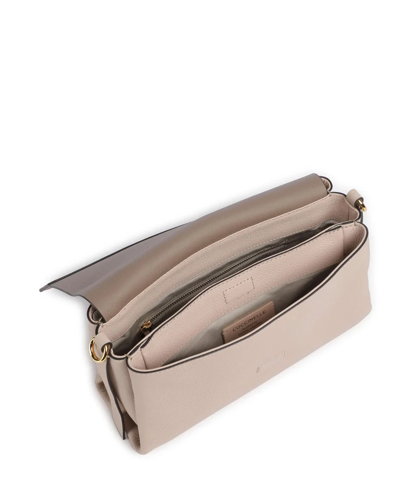 Coccinelle Boheme Grana Double Bolso de hombro rosette/warm taupe