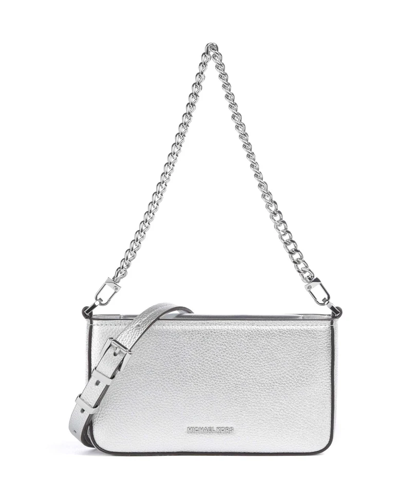 Michael Kors Bryant Small Bolso de hombro silver