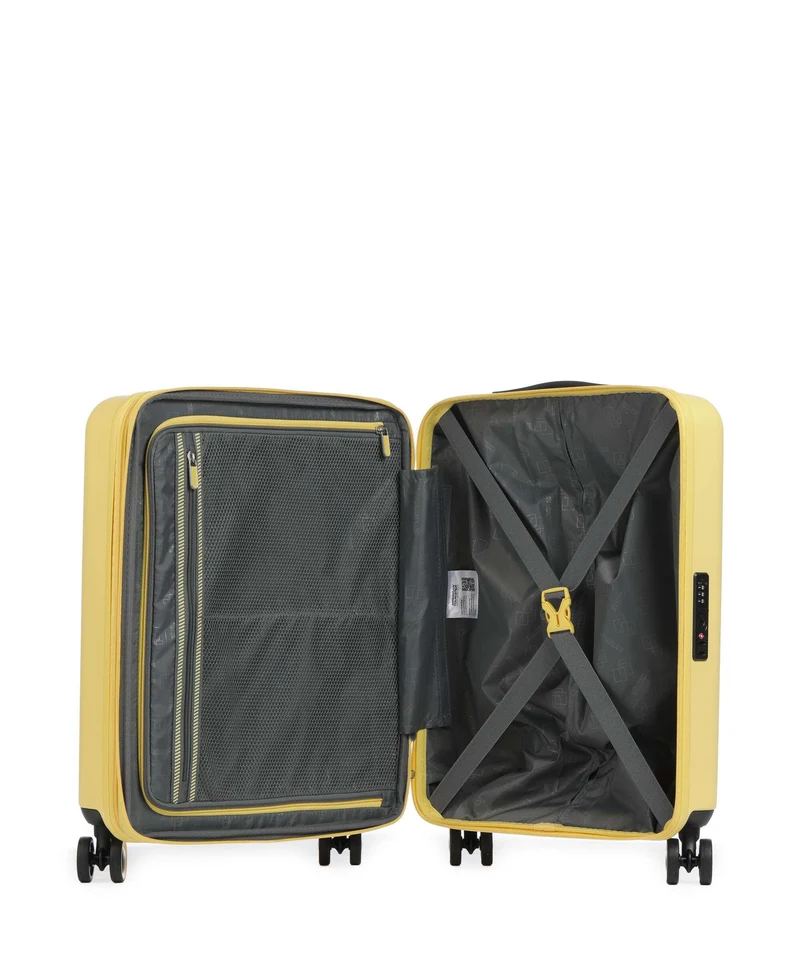 American Tourister Dynabelt Maleta con 4 ruedas sunny yellow