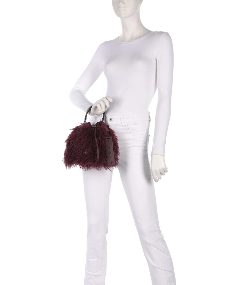 Karl Lagerfeld K/Weave Bucket bolso de mano windsor/burgundy