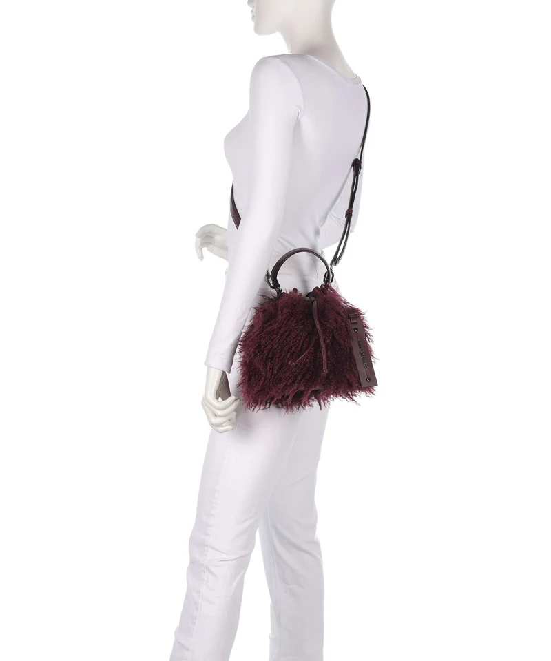 Karl Lagerfeld K/Weave Bucket bolso de mano windsor/burgundy