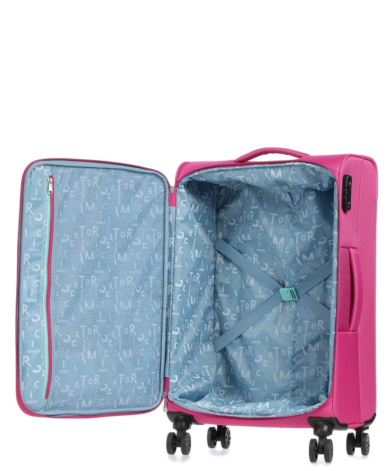 American Tourister Sea Seeker Maleta con 4 ruedas deep fuchsia