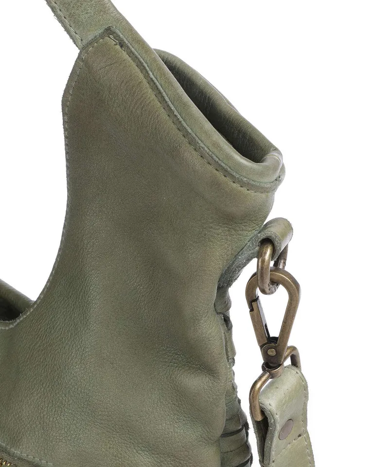 Taschendieb Wien Venusweg 3 Bolsa shopping green leaf