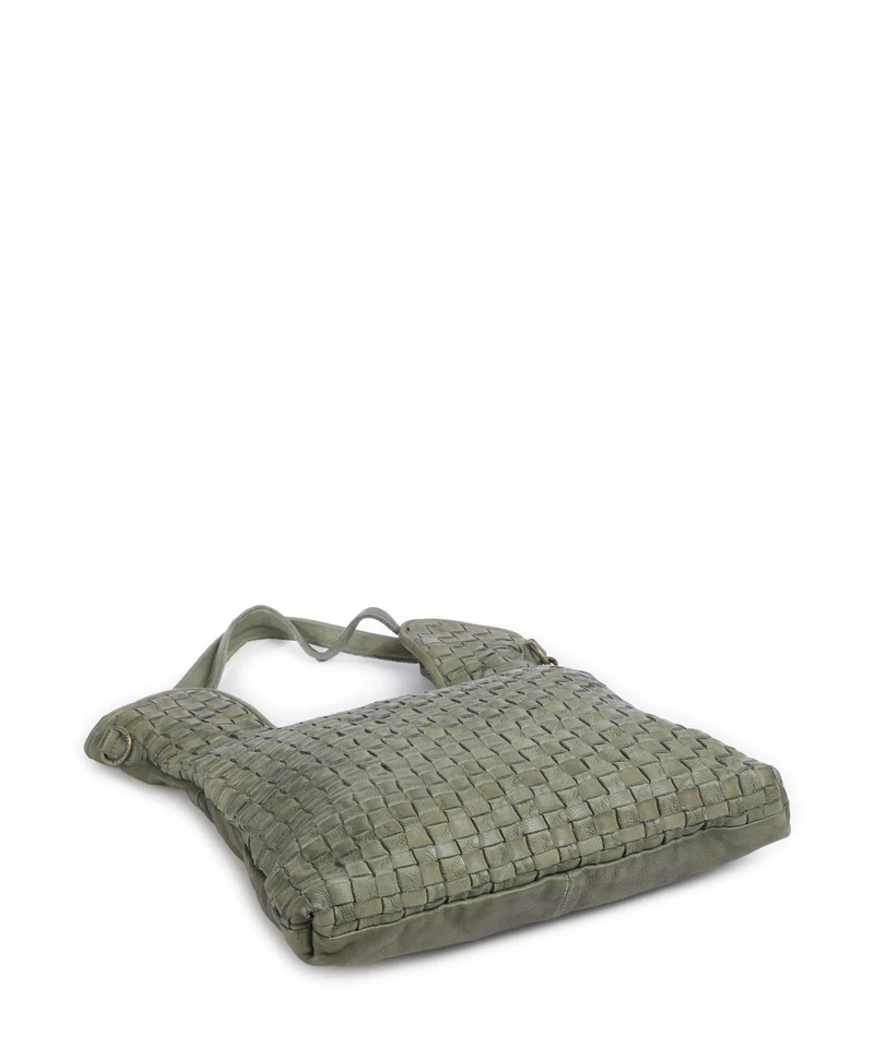 Taschendieb Wien Venusweg 3 Bolsa shopping green leaf