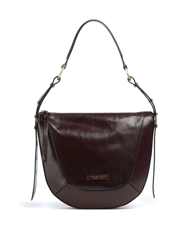 The Bridge Fedora Bolso de hombro mosto