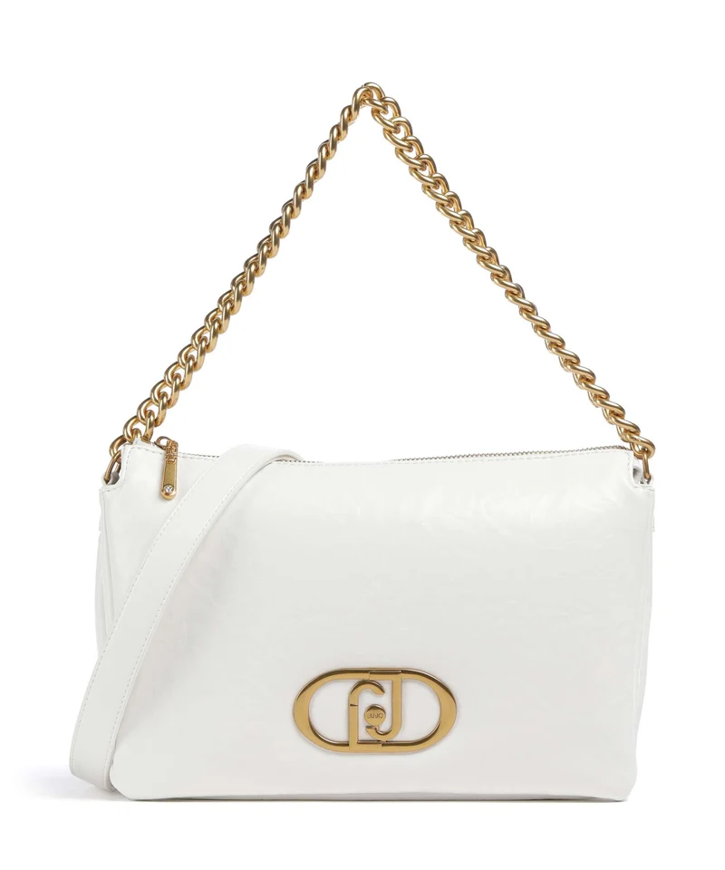 Liu Jo Lapuffy Bolso de hombro offwhite