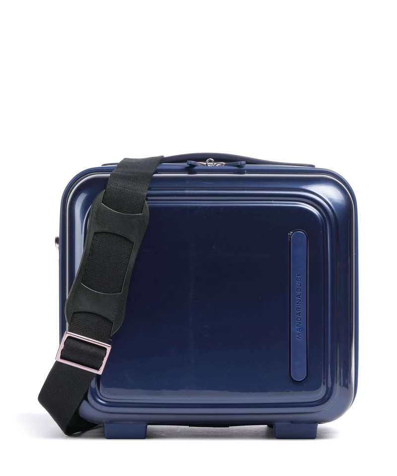 Mandarina Duck Logoduck+ Metal Maletin de maquillaje blue indigo