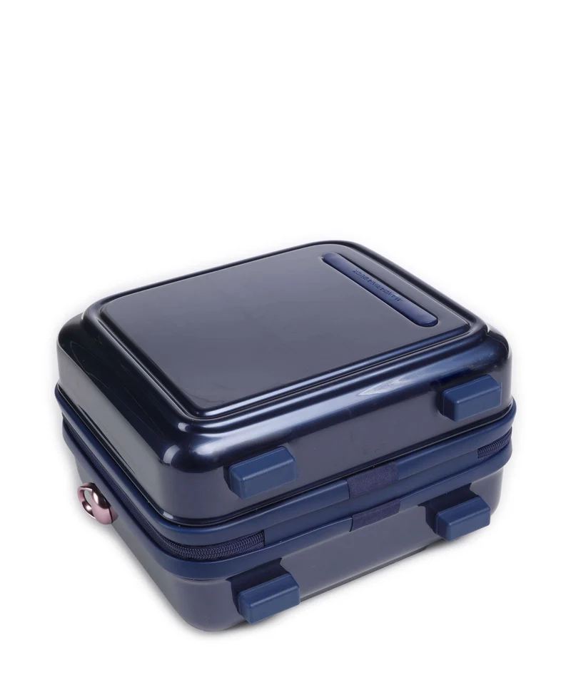 Mandarina Duck Logoduck+ Metal Maletin de maquillaje blue indigo