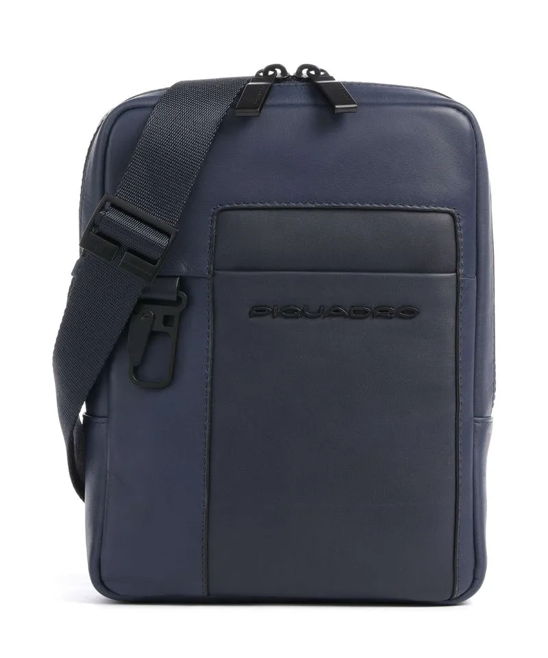 Piquadro Finn Bandolera blu