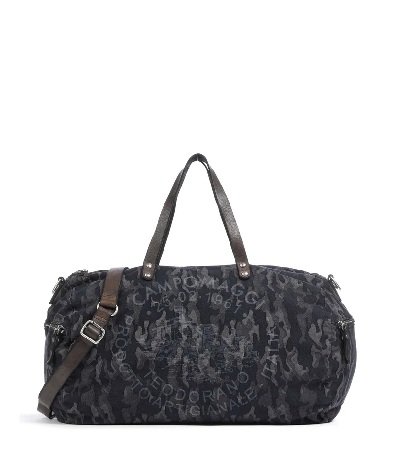 Campomaggi Bolsa de fin de semana camouflage grigio