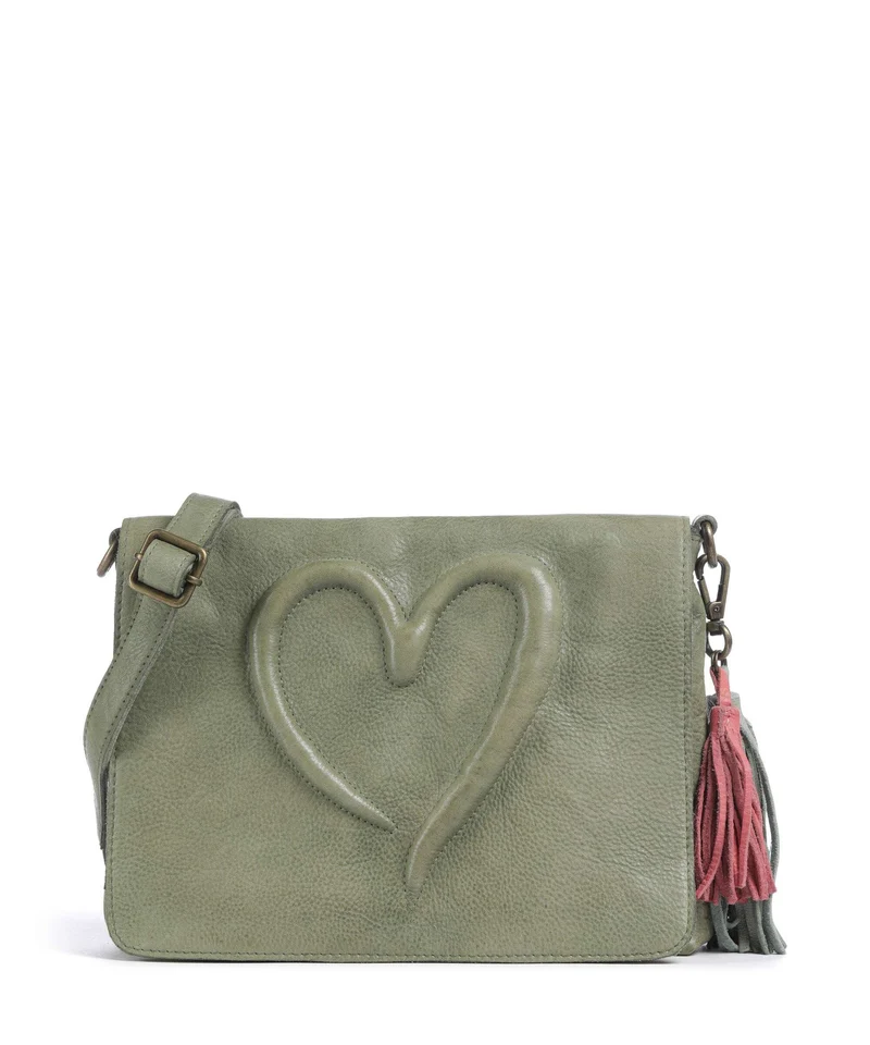 Taschendieb Wien Herzweg 3 Bandolera green leaf