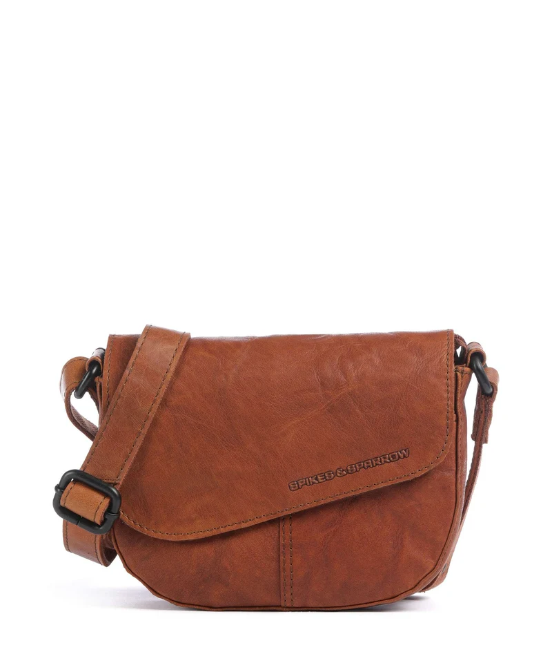 Spikes & Sparrow Bronco Genya Bandolera brandy