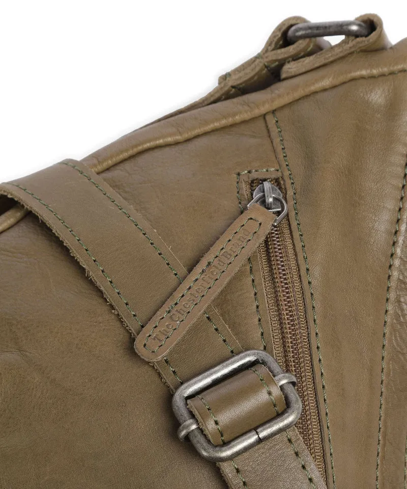 The Chesterfield Brand Clarita Bandolera olive green
