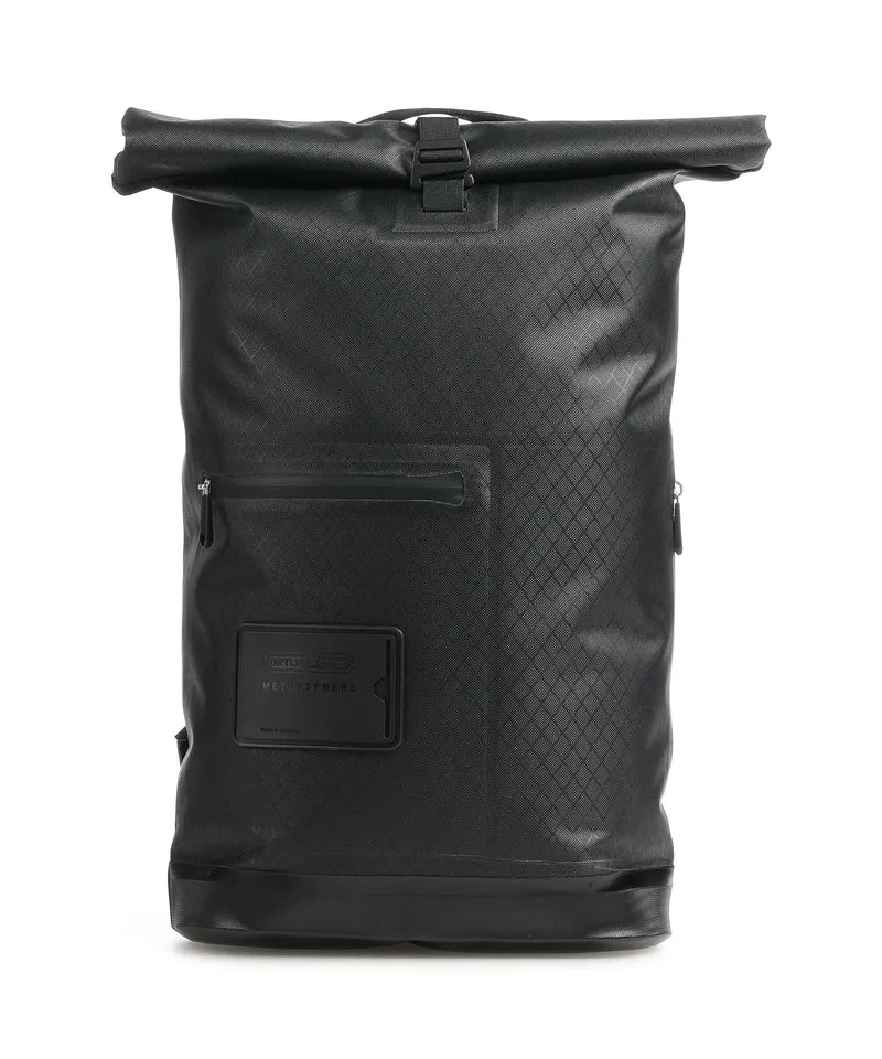 Ortlieb Metrosphere 21 Mochila roll-top black embossed
