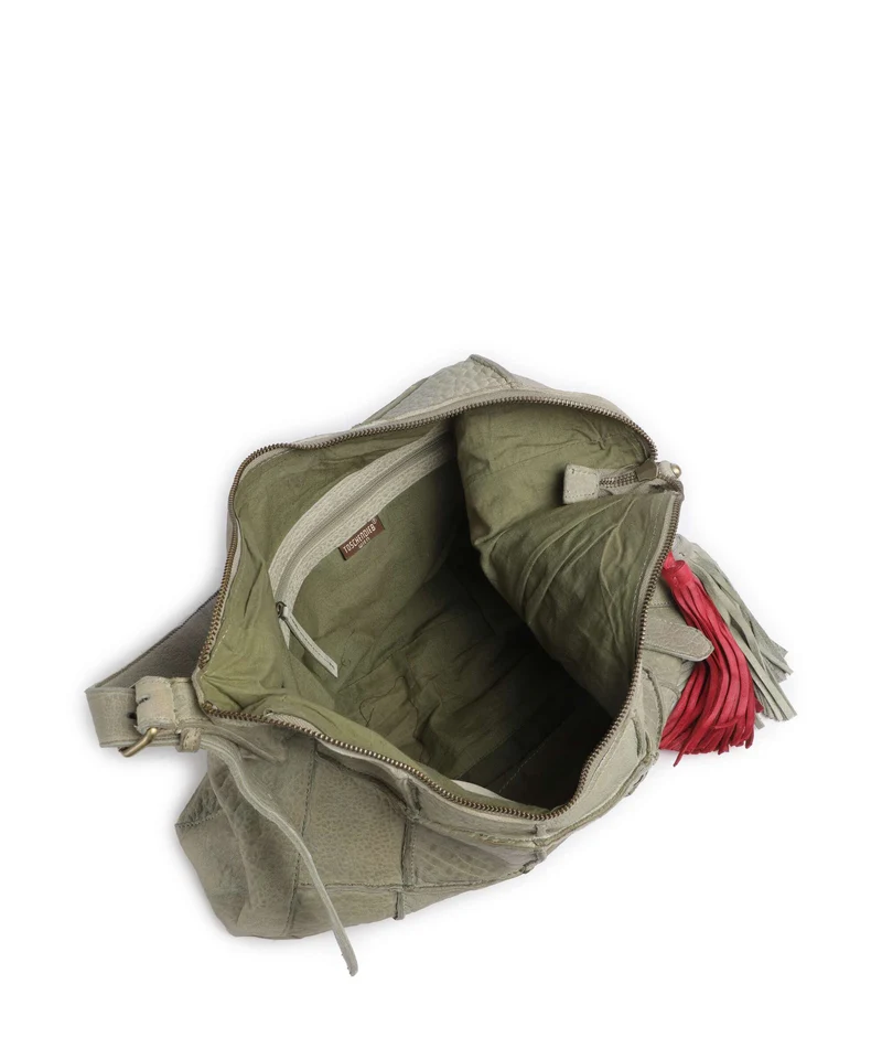 Taschendieb Wien Malvengasse 5 Bolso de hombro green leaf