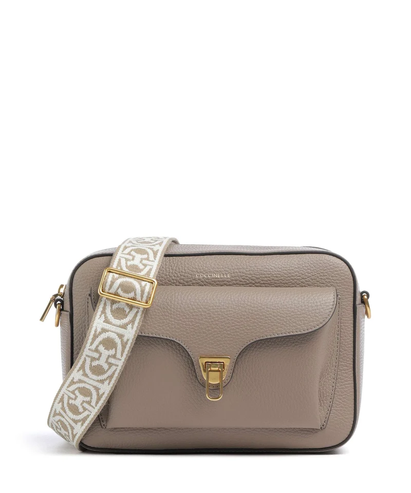 Coccinelle Beat Bandolera warm taupe