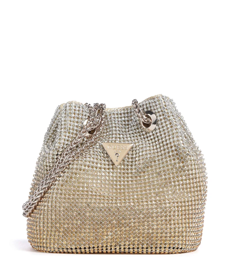 Guess Zalina Bolso de hombro gold