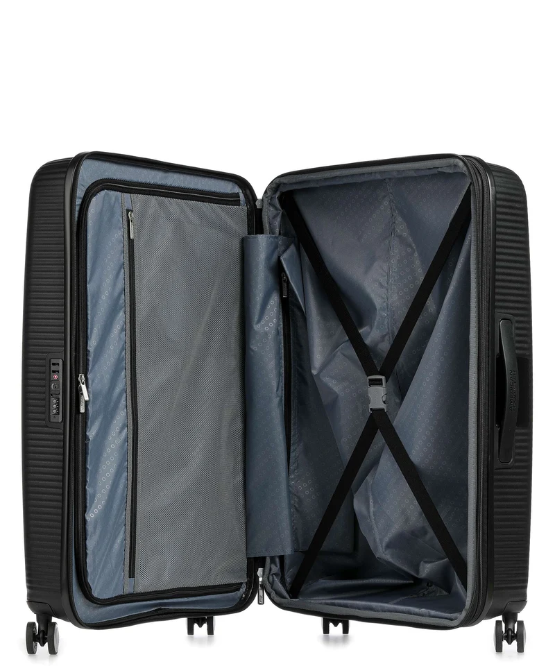 American Tourister Soundbox Maleta con 4 ruedas bass black