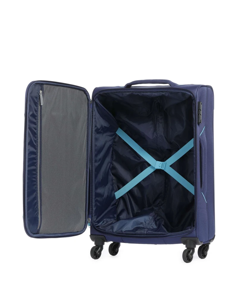 American Tourister Holiday Heat Maleta con 4 ruedas navy