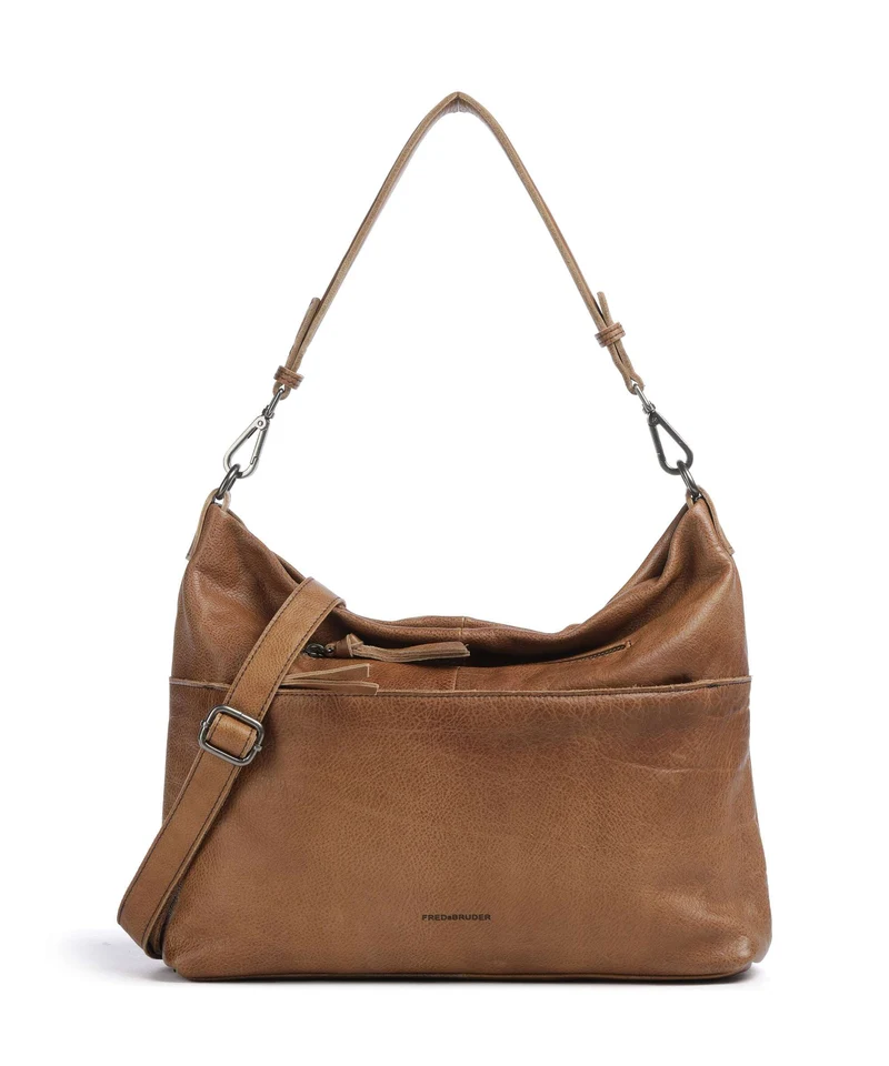 FredsBruder My Old Friend Bolso de hobo caramel