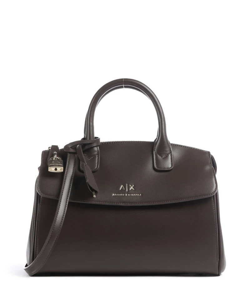 Armani Exchange Jane M Bolso de mano hot fudge