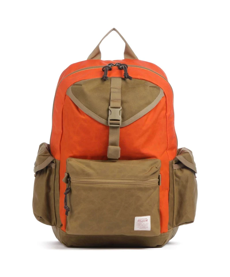 Filson Cordura Nylon Surveyor Mochila dark tan/flame