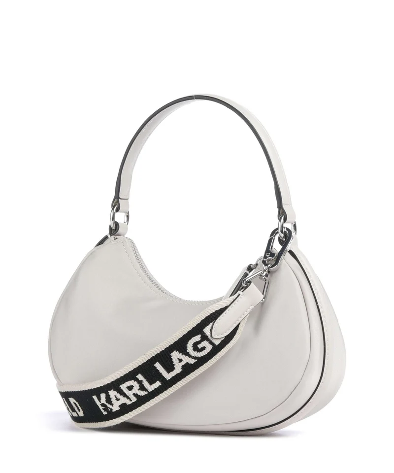 Karl Lagerfeld K/Rue St Guillaume Bolso de hombro cement