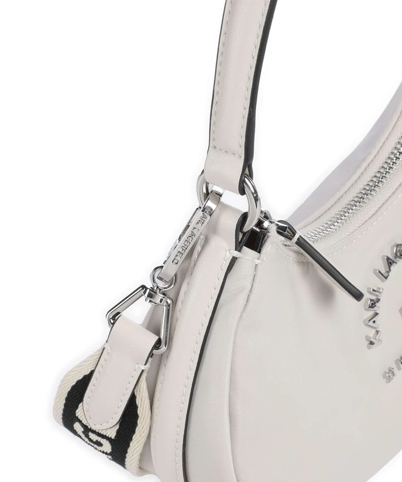 Karl Lagerfeld K/Rue St Guillaume Bolso de hombro cement