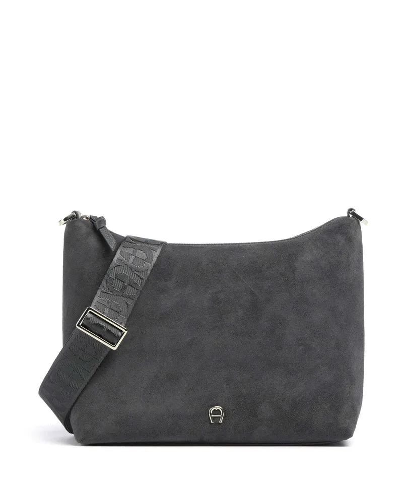 Aigner Zita S Bandolera night grey