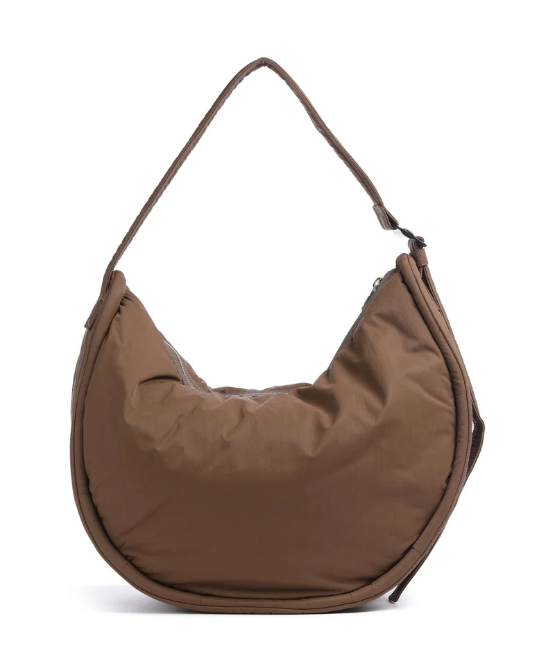 Sandqvist Curve L Bolso de hobo dark taupe