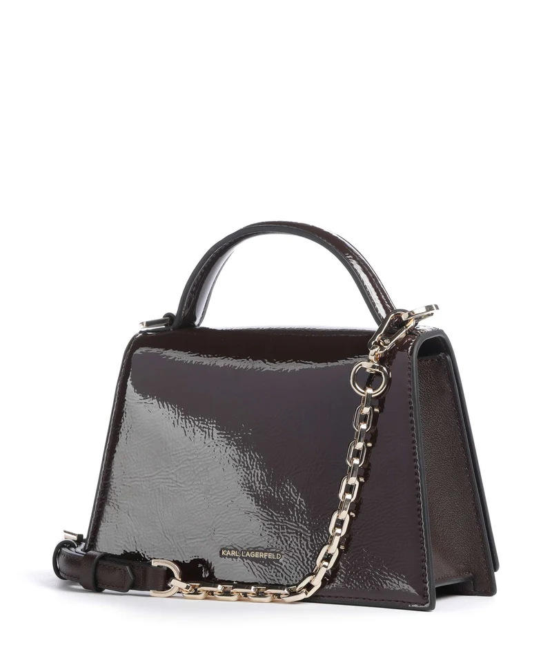 Karl Lagerfeld K/Signature 2.0 Small Bandolera tobacco