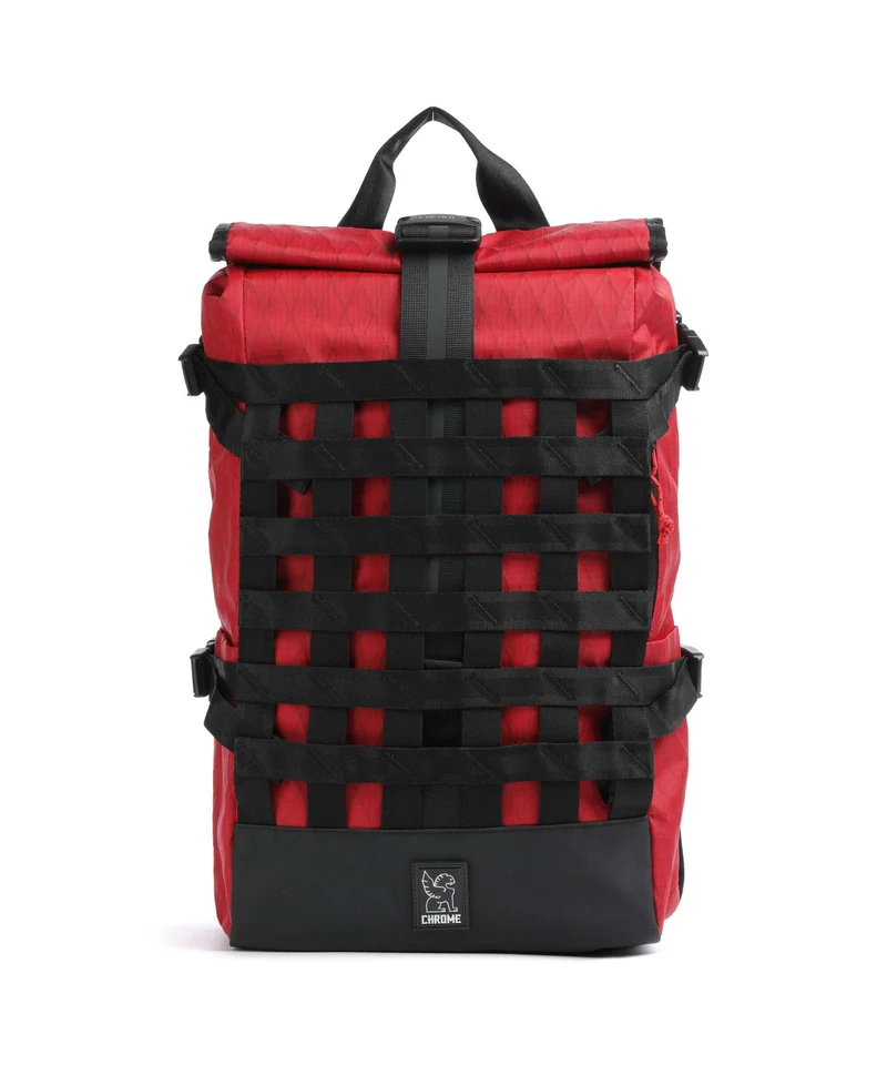 Chrome Barrage 22 Mochila roll-top red
