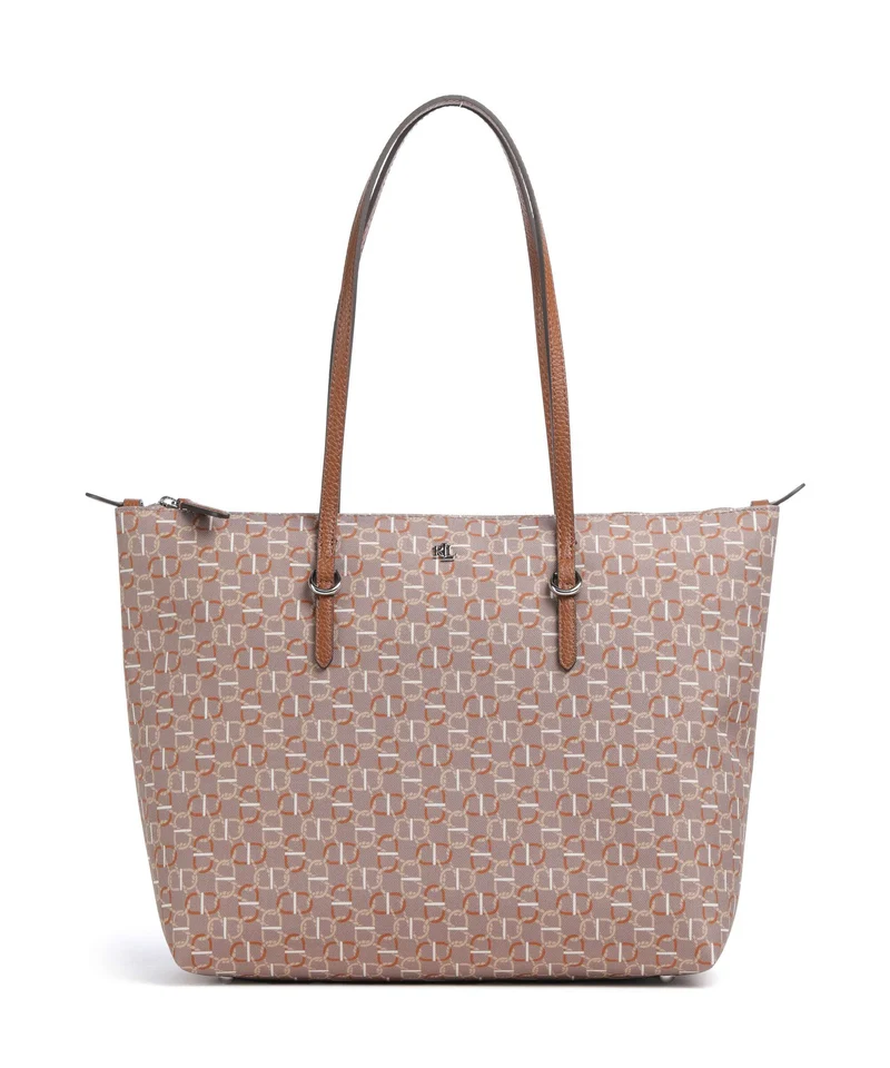 Lauren Ralph Lauren Keaton 26 Bolsa shopping rider geo/lauren tan