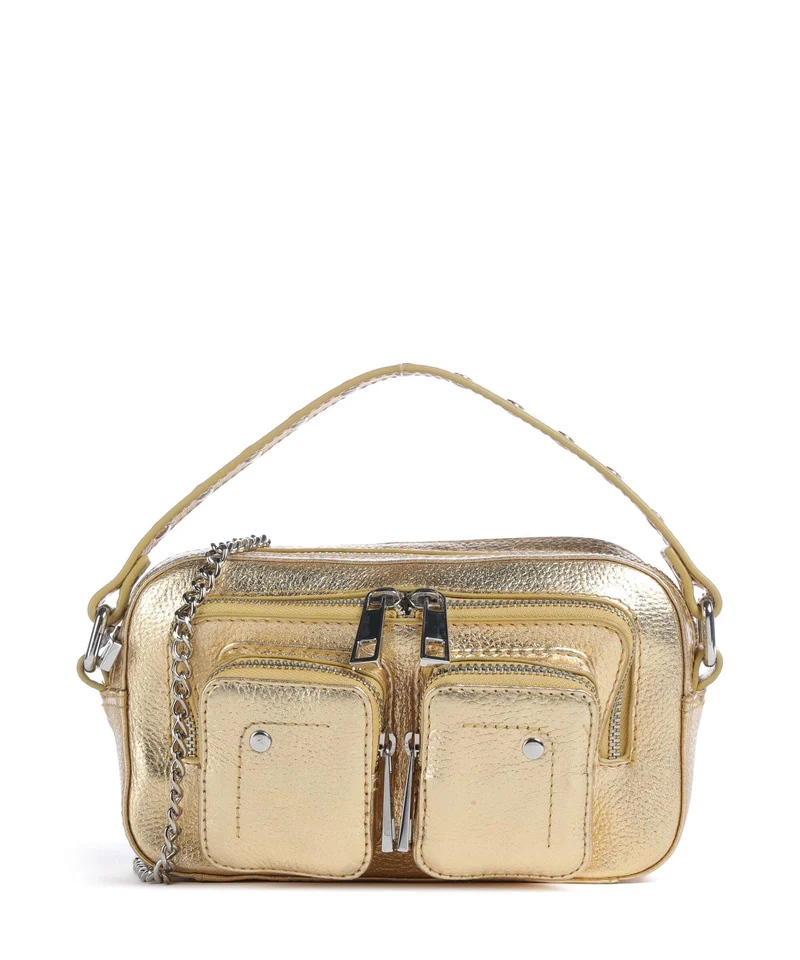 Núnoo Metallic Helena Bandolera light gold