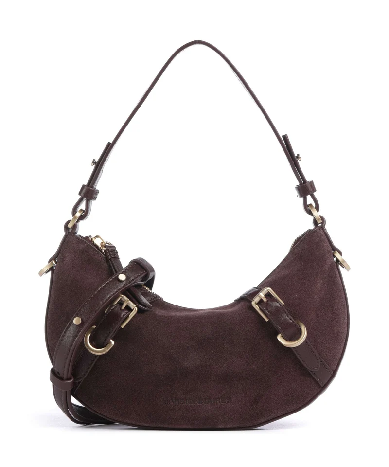 Les Visionnaires Enya Cozy Mini Bolso de hombro vinyard red
