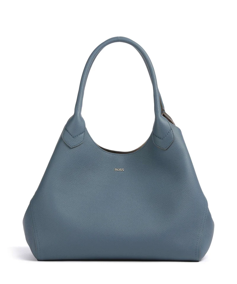 BOSS Lenah Bolsa shopping open blue