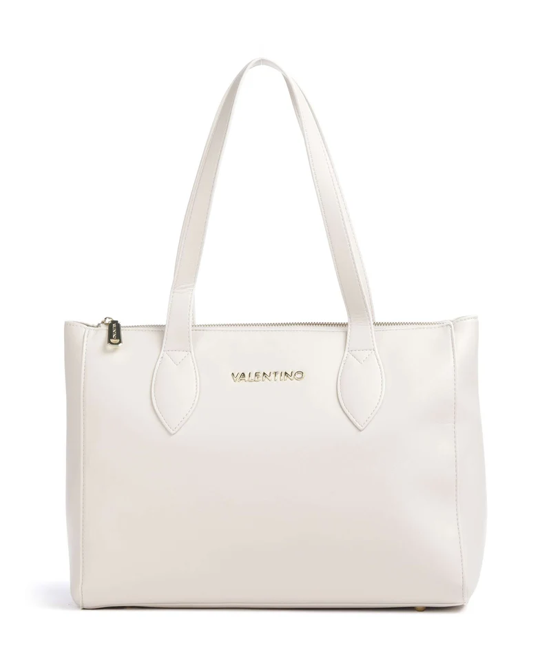 Valentino Bags Sunshine Re Bolsa shopping ecru