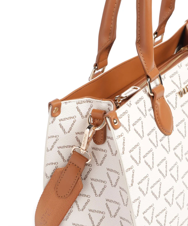 Valentino Bags Lady Re Bolso de mano bianco/cuoio