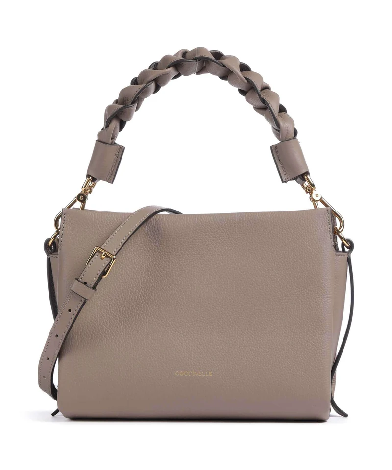 Coccinelle Boheme Grana Double Bolso de mano warm taupe/rosette