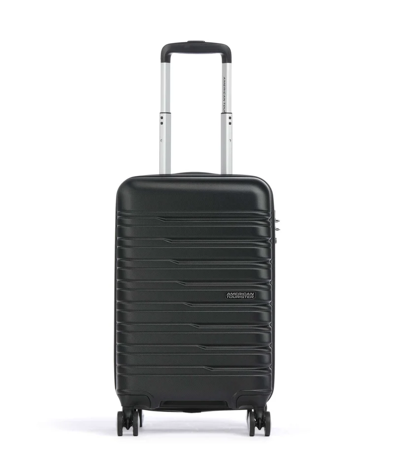 American Tourister Flashline Maleta con 4 ruedas shadow black
