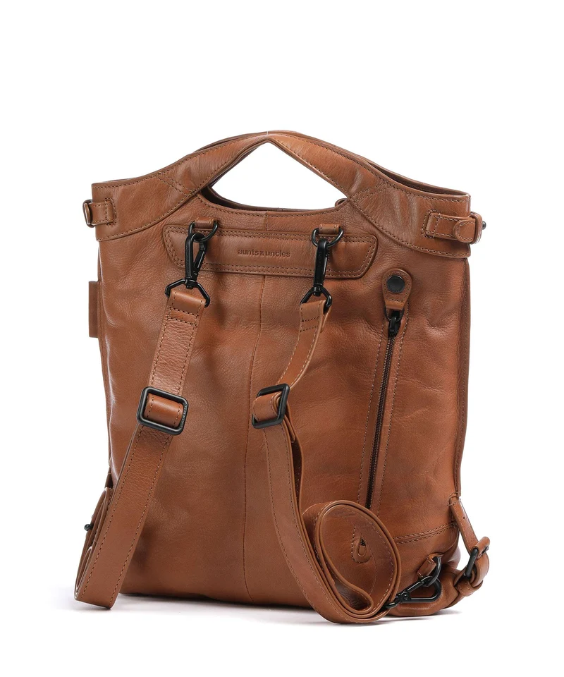 Aunts & Uncles Grandma's Luxury Club Mrs. Peach Crumble Bolso mochila caramel