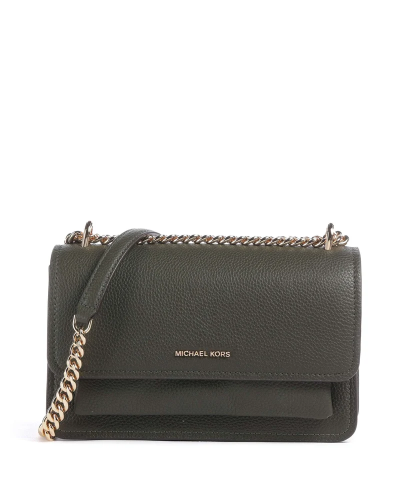 Michael Kors Claire Large Bolso de hombro ivy