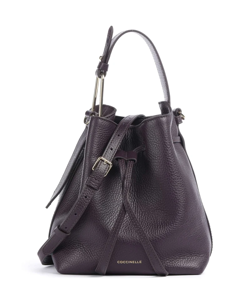 Coccinelle Malory Bucket bolso de mano prune