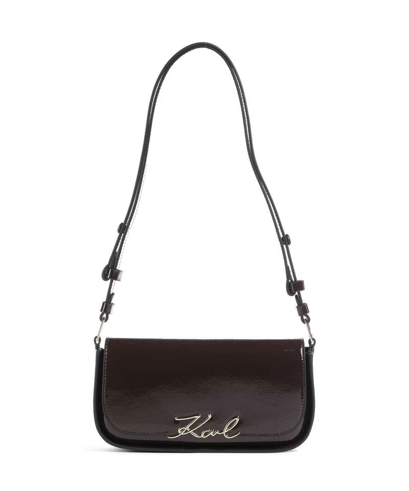 Karl Lagerfeld K/Signature Bolso de hombro tobacco