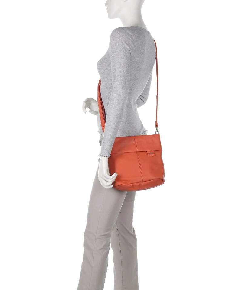 Zwei Mademoiselle.M M8 Bolso de hombro papaya