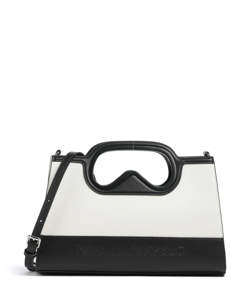 Karl Lagerfeld K/Aviator Bolso de mano white/black